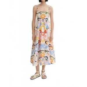 NEW DE LORETA veracruz midi dress in rambutan